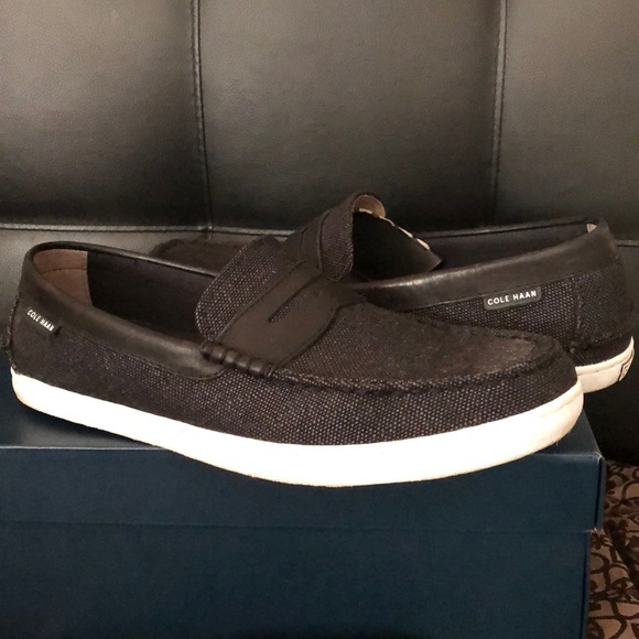 Cole Haan Other - Men’s Cole Haan Canvas Black Casual Shoes in 11M.